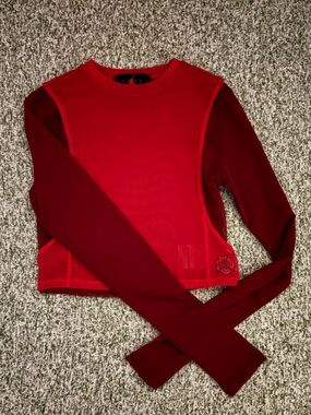 Jordan x Teyana Taylor mesh long sleeve top. Size Small. New without tags.